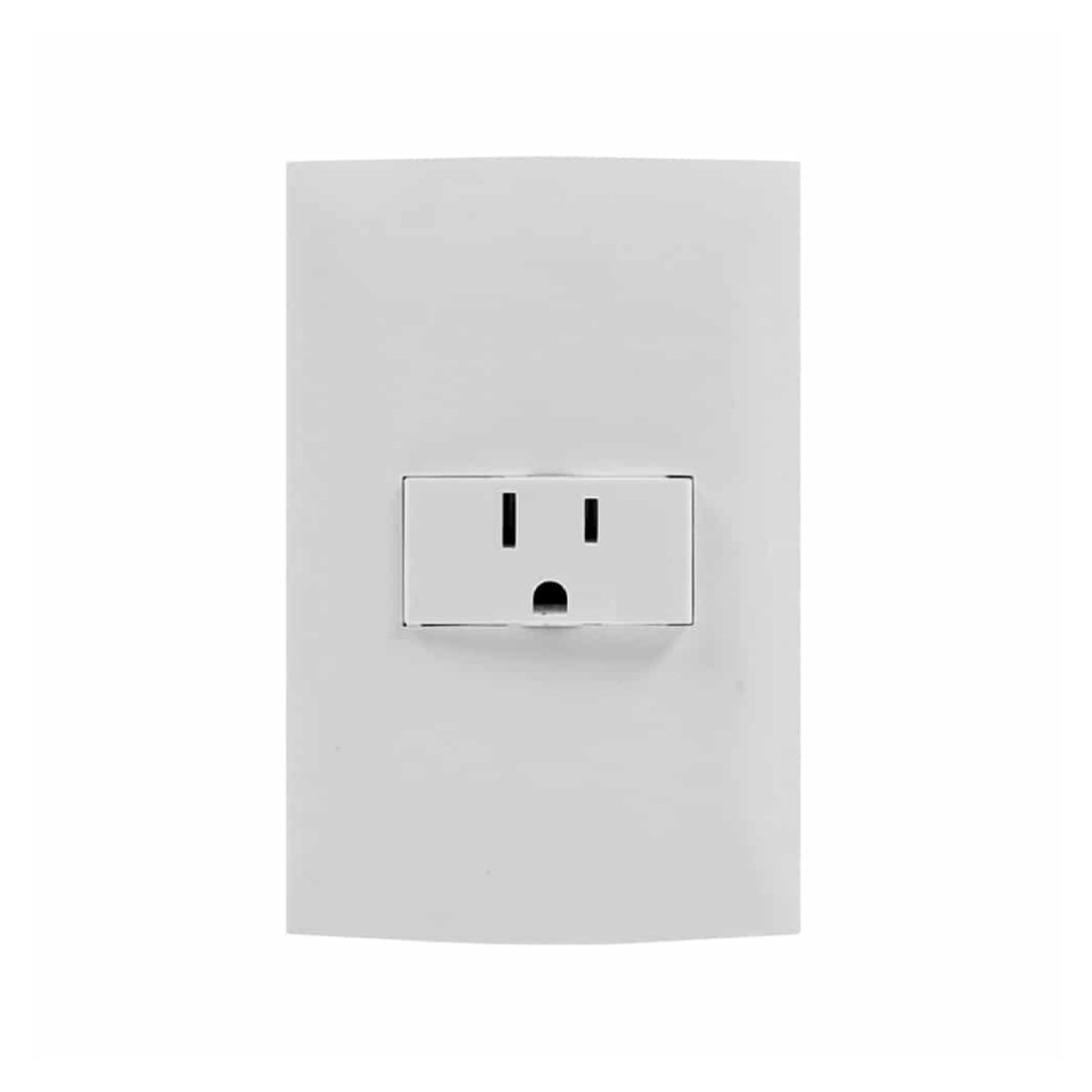 Placa con 1 Contacto 2P+T Blanco Cien Leviton
