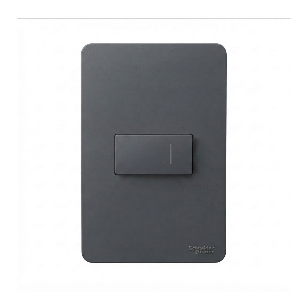 Placa con 1 Apagador Sencillo Negro Orion Schneider Electric