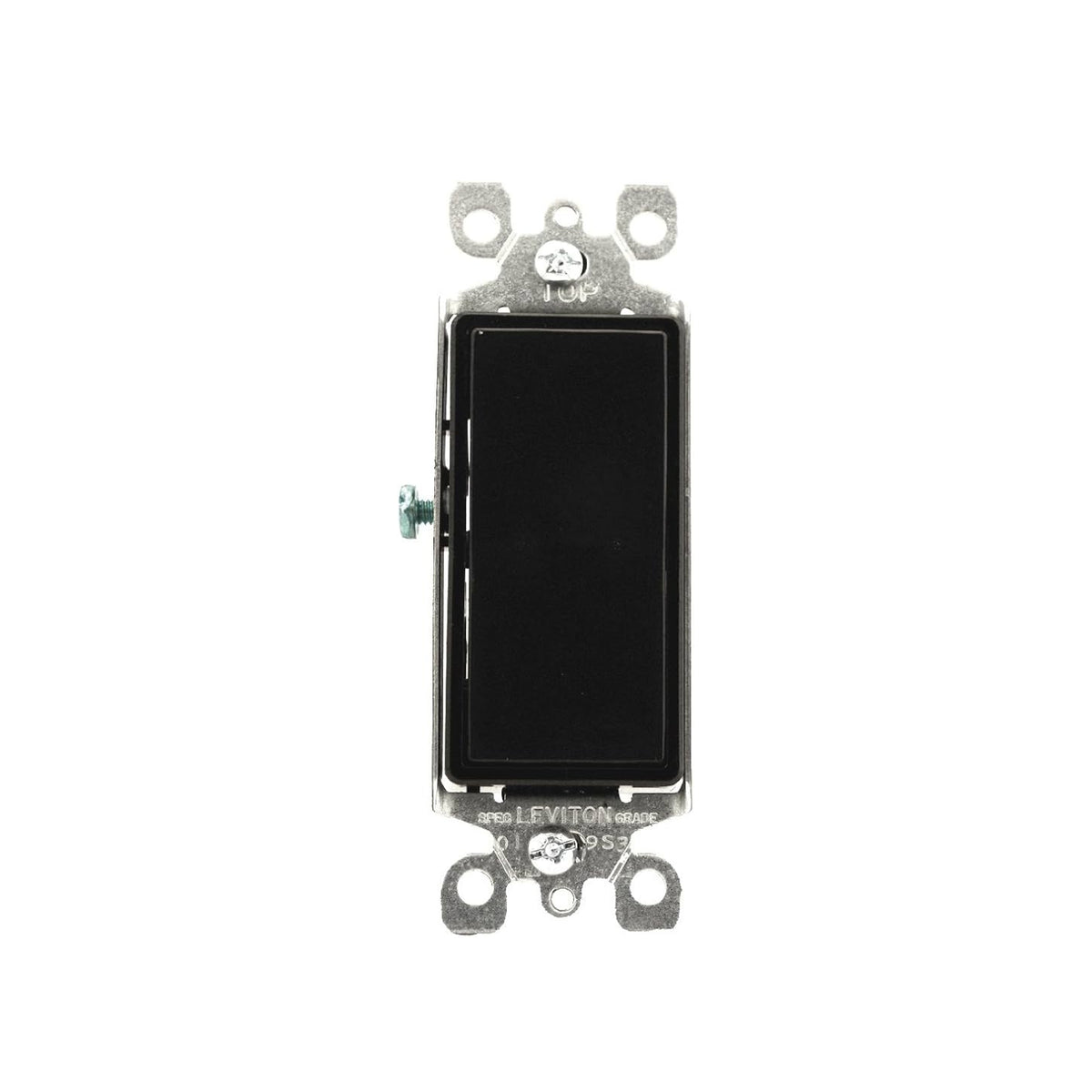 Apagador de 3 vías 15A Negro Decora Leviton