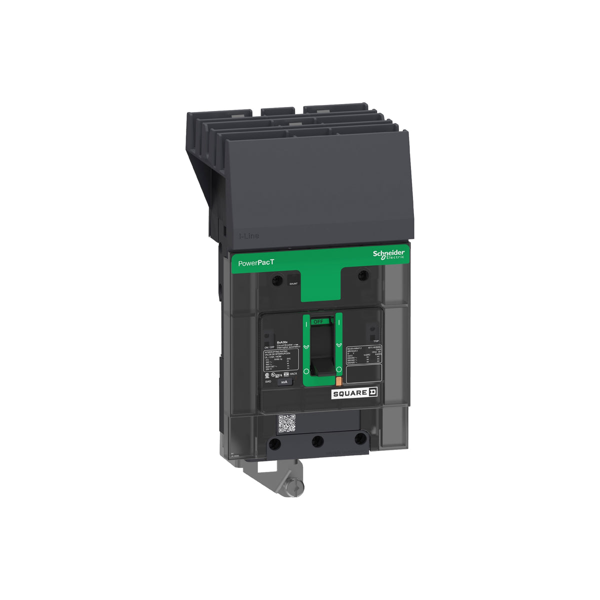 Powerpact Bj, 3p125 A, i-Line Schneider Electric BJA36125