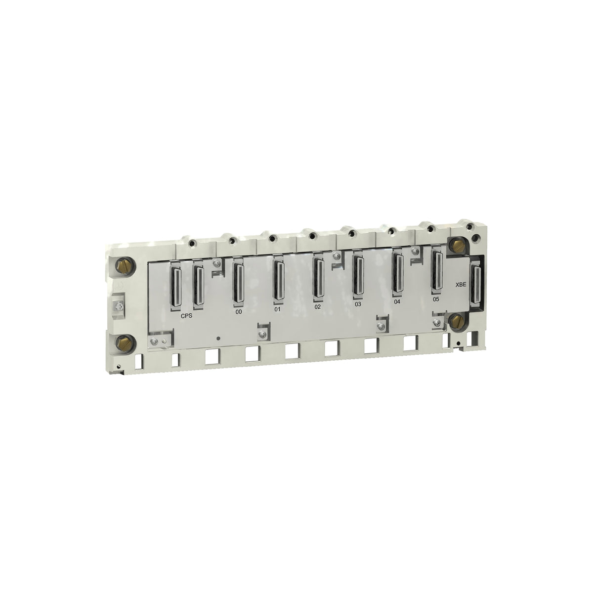 Rack M340-6 Slots ––– Montagem Em Painel, Placa Ou Calha DIN Schneider Electric BMXXBP0600