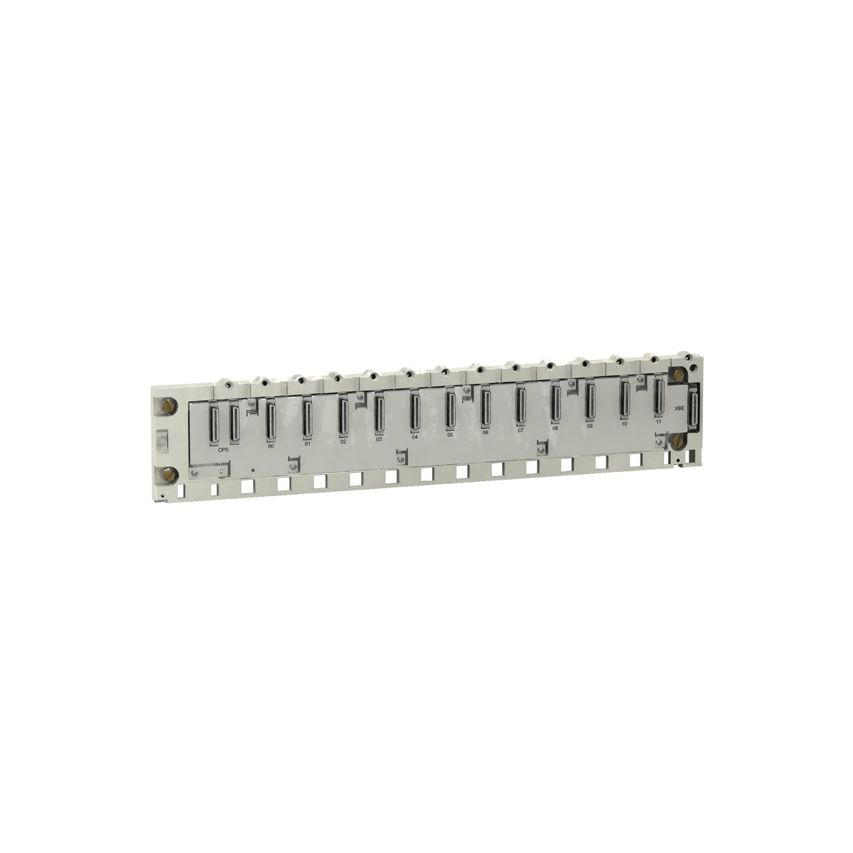 Rack M340-12 Slots ––– Montagem Em Painel, Placa Ou Calha DIN Schneider Electric BMXXBP1200