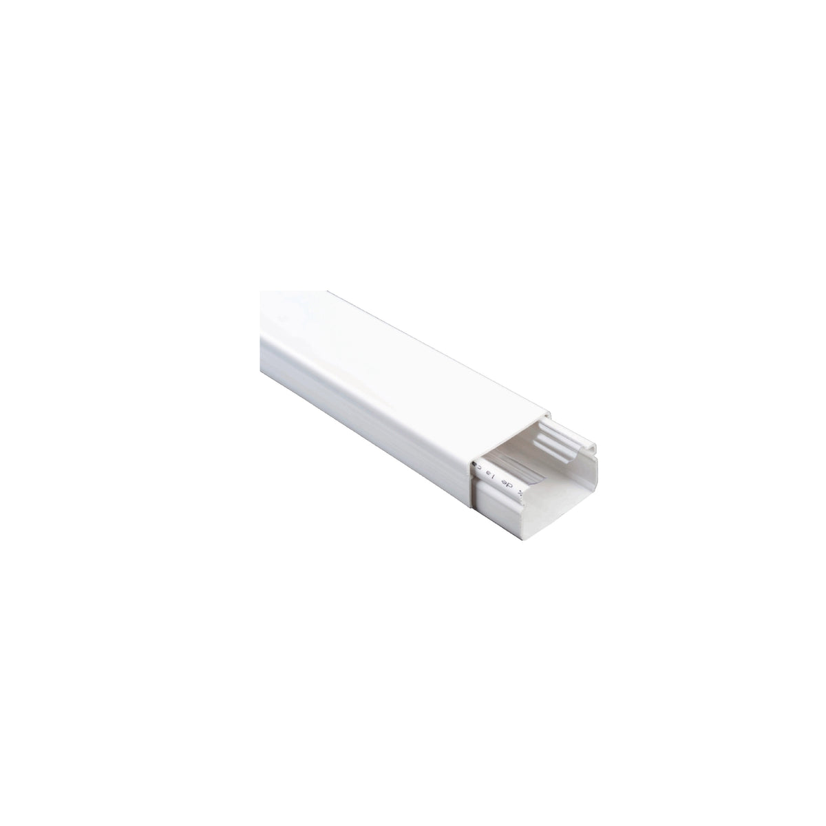 Mini Canaleta Dexson de 2 Metros de Largo, 20 MM Ancho, 12 MM Alto, Color Blanco, sin Adhesivo Schneider Electric DXN10041