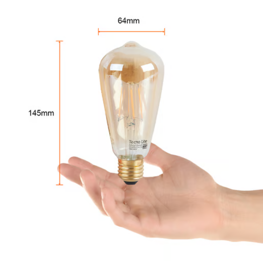 Foco LED 4.5W Luz Cálida Base E27 Tecnolite