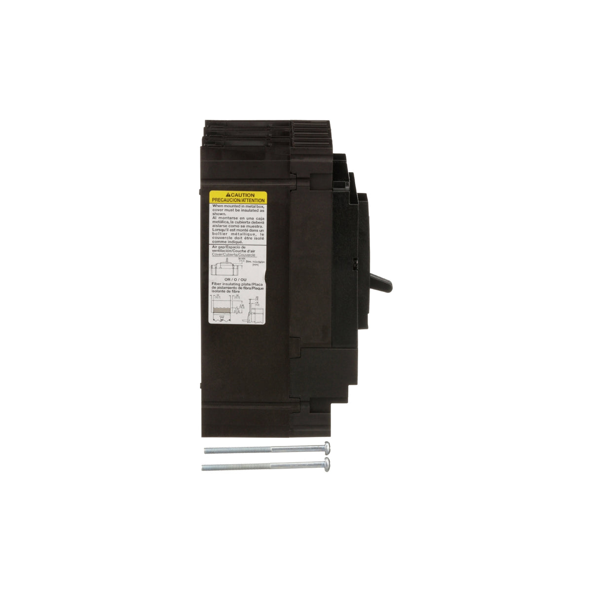 Interruptor termomagnético PowerPacT H, de 20A, 3 polos, 35kA a 600V, I-Line Schneider Electric HGL36020