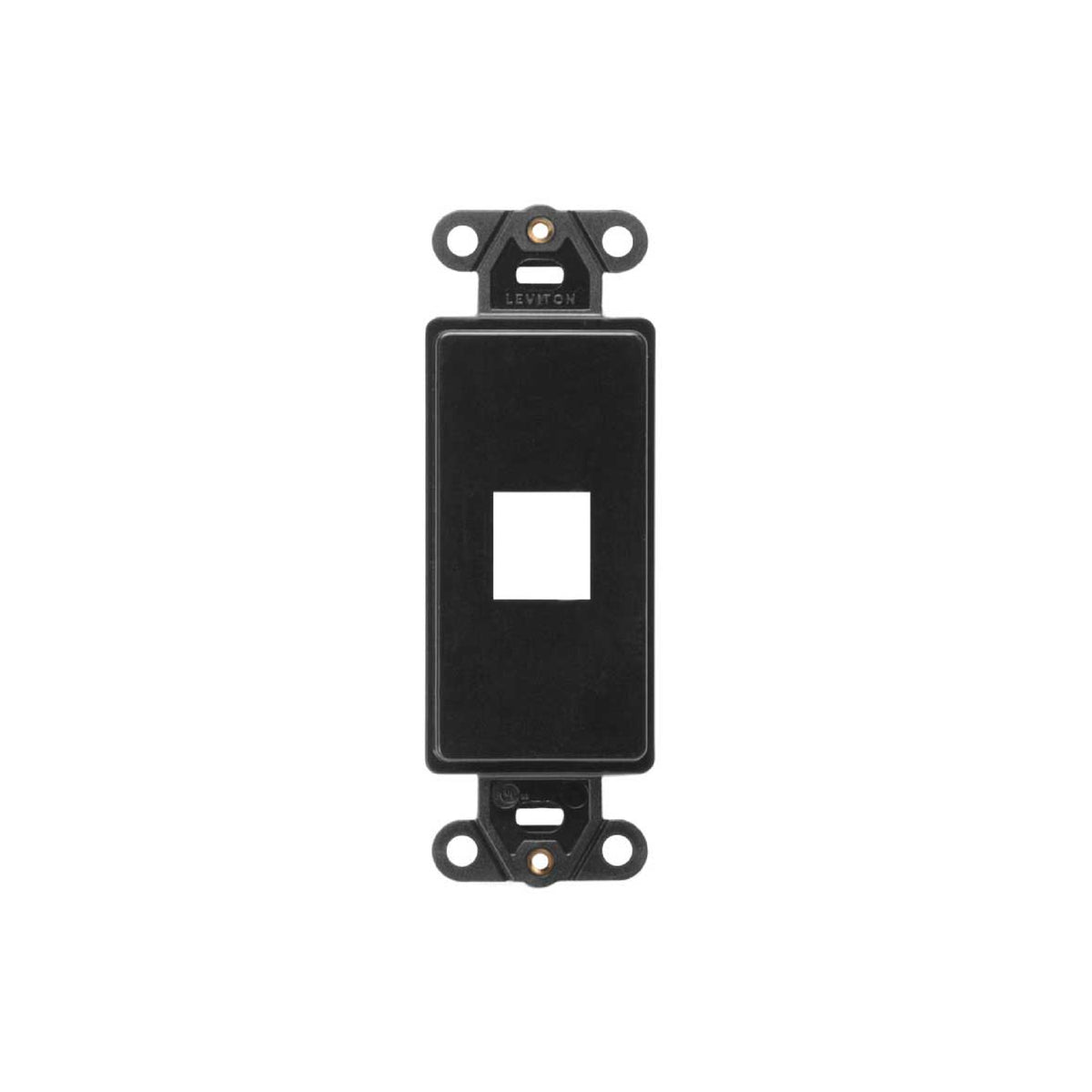 Chasis 1 Módulo Negro Decora Leviton