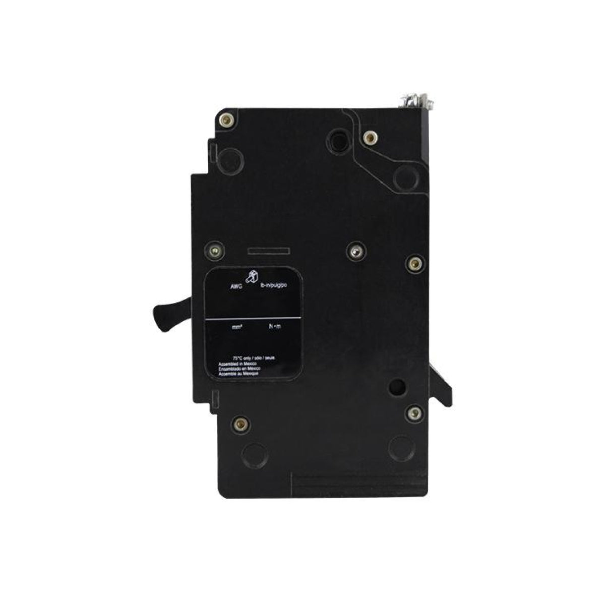 Interruptor Atornillable Marco E 2P 100A 480/277 Vca 18/25kA Square D Schnieder Electric EDB24100