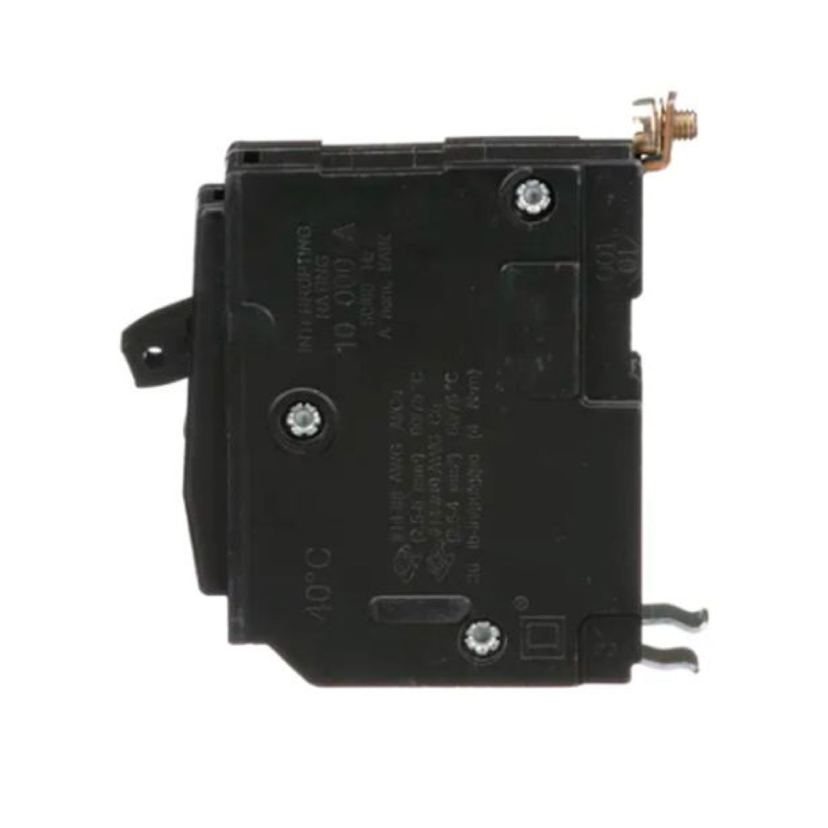 Interruptor Termomagnético 1 Polo 15 A Square D Atornillable Schneider Electric QOB115