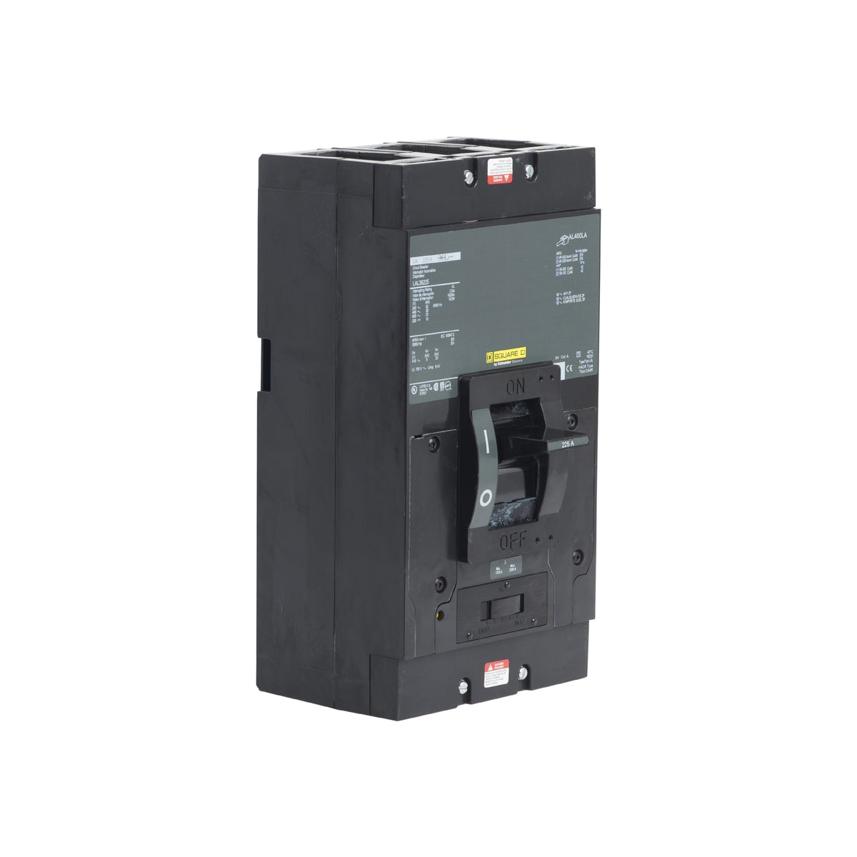 L 3 P 600V 225A Zapatas Schneider Electric LAL36225