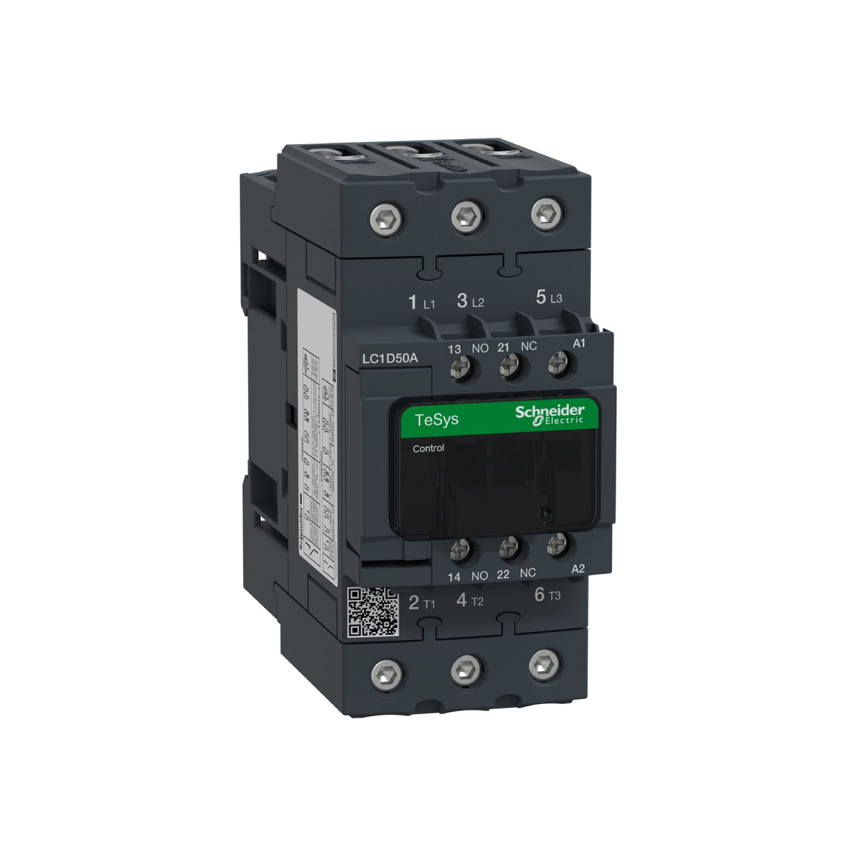 Tesys D-Contactor-3 P AC-3-<=440 V 50 A-Bobina 440 V CA 50/60 HZ Schneider Electric LC1D50AR7
