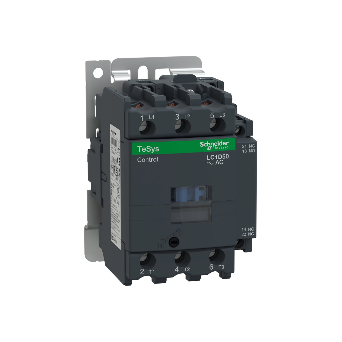 Contactor Tesys LC1D-3 P-AC-3 440 V CA Schneider Electric LC1D50F7