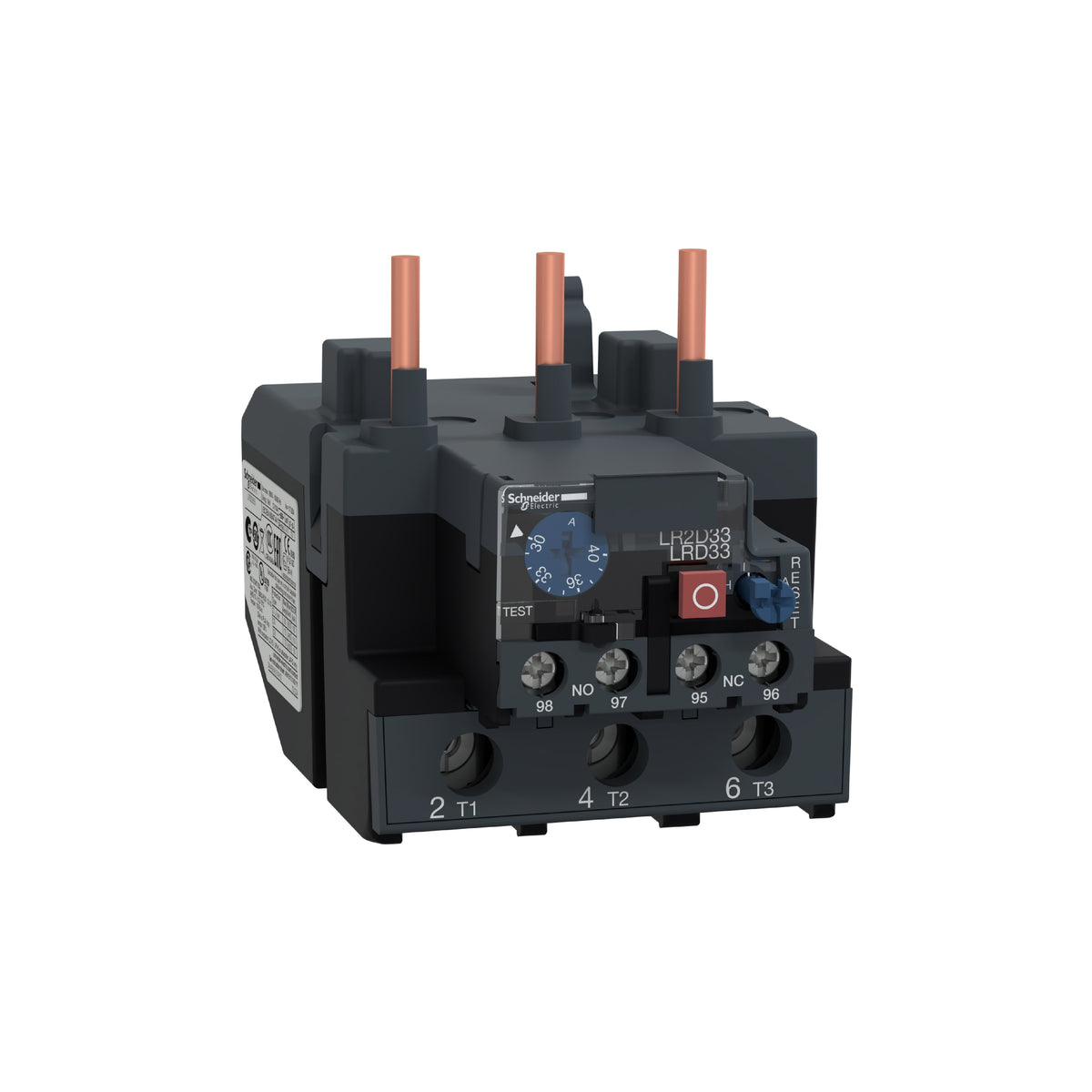 Relevador de Sobrecarga Térmica para Motor Tesys-30-40 A-Clase 10A Schneider Electric LRD3355
