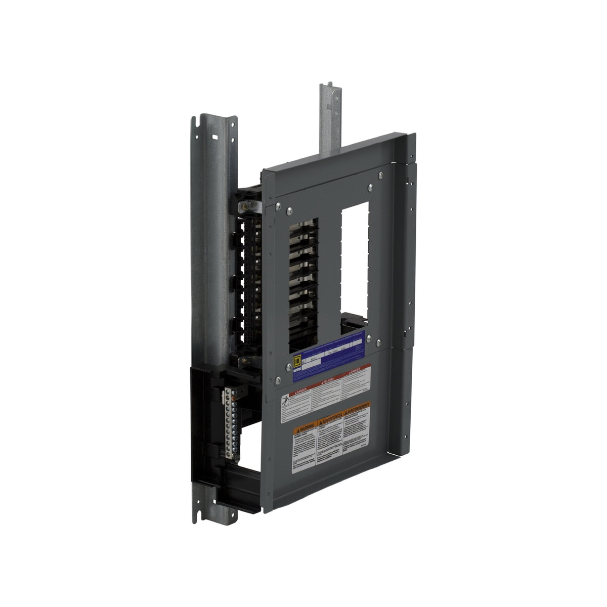 Interior de Tablero NQ Square D de Zapatas Principales 100 A 1F 3H 18 Polos Schneider Electric NQ18L1C