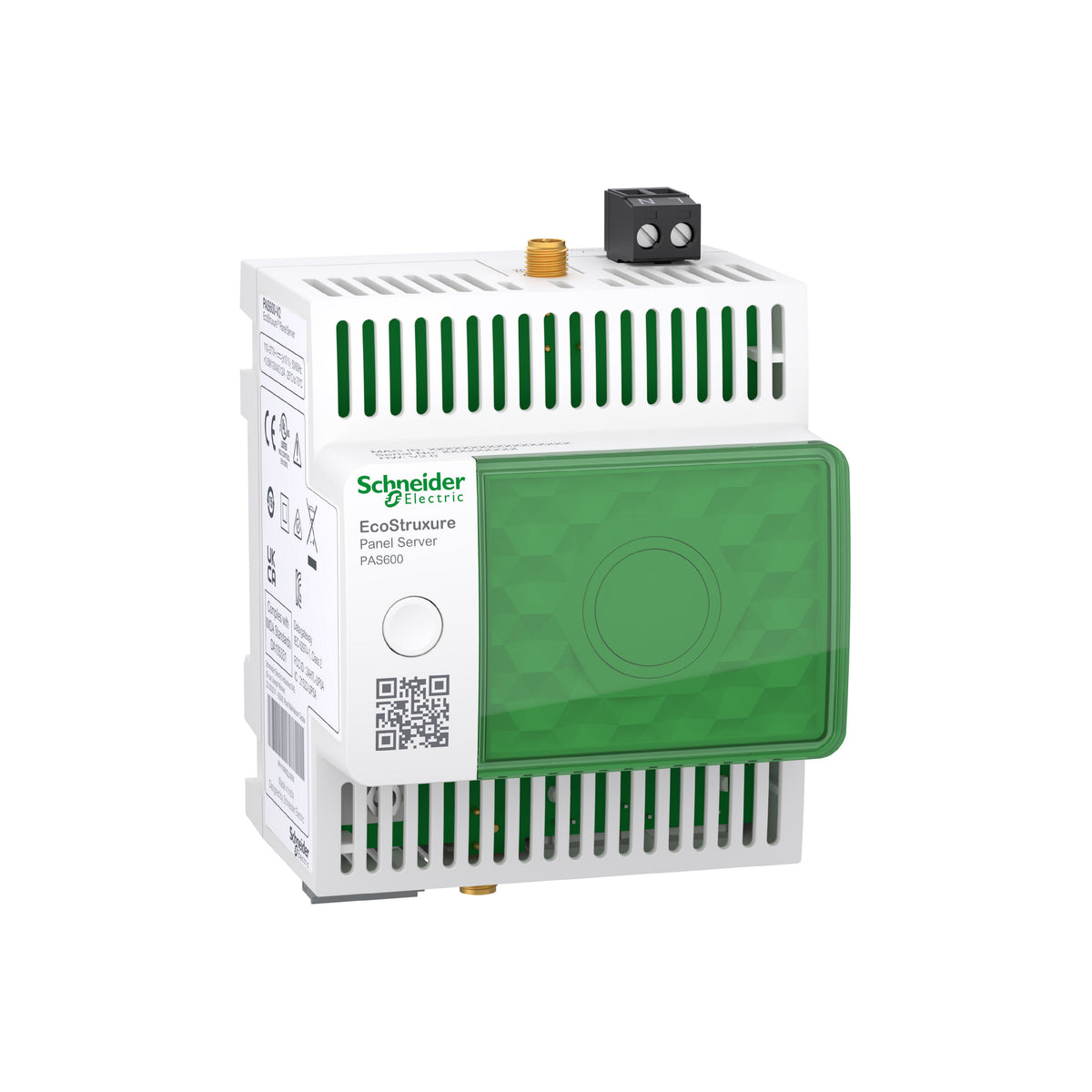 Ecostruxure Panel Server-Universal Wirelevador Ss, Concentrator MODBUS Gateway 110-277 VCA/DC Schneider Electric PAS600