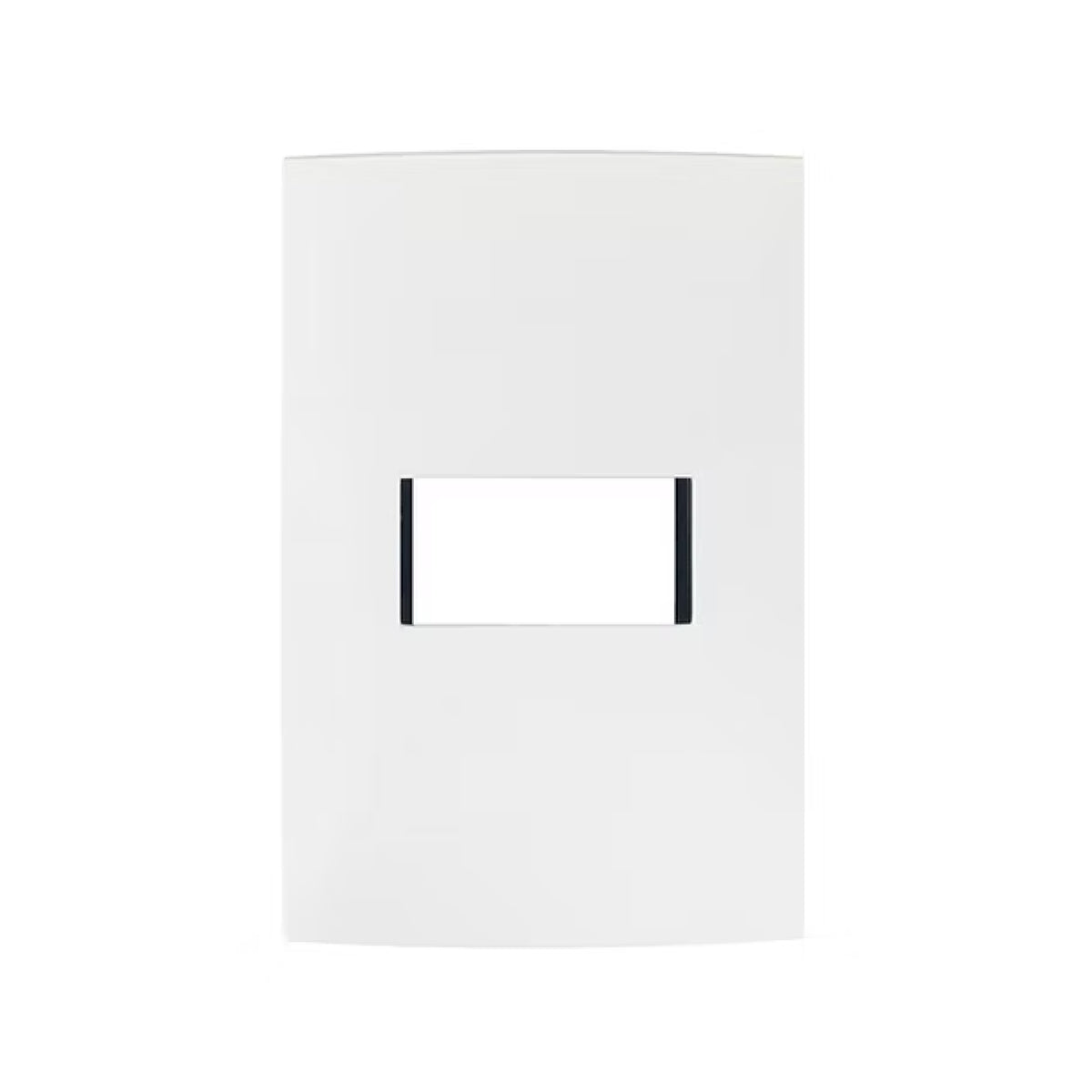 Placa de 1 Módulo color Blanco Leviton