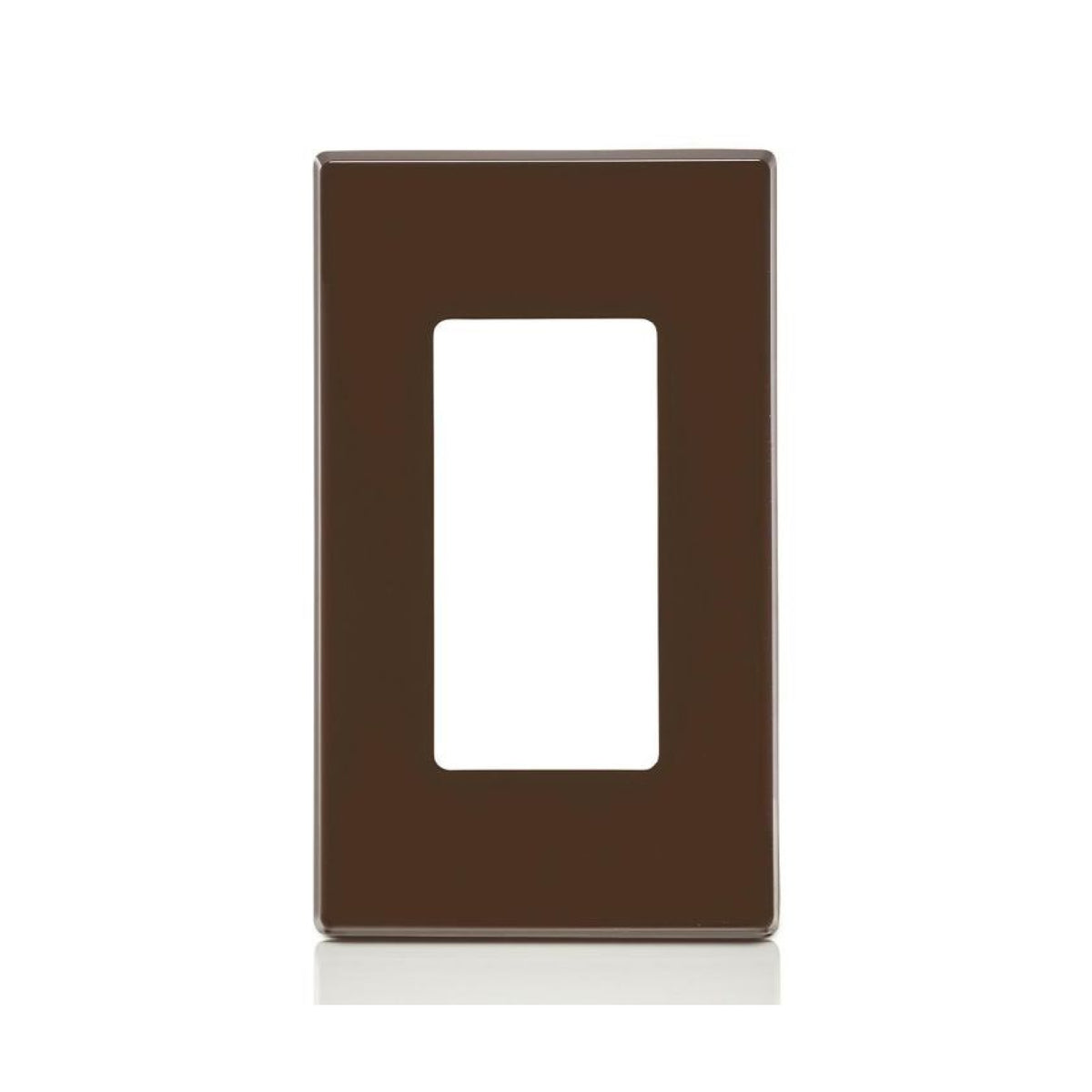 Placa de 1 Unidad Café Decora Leviton