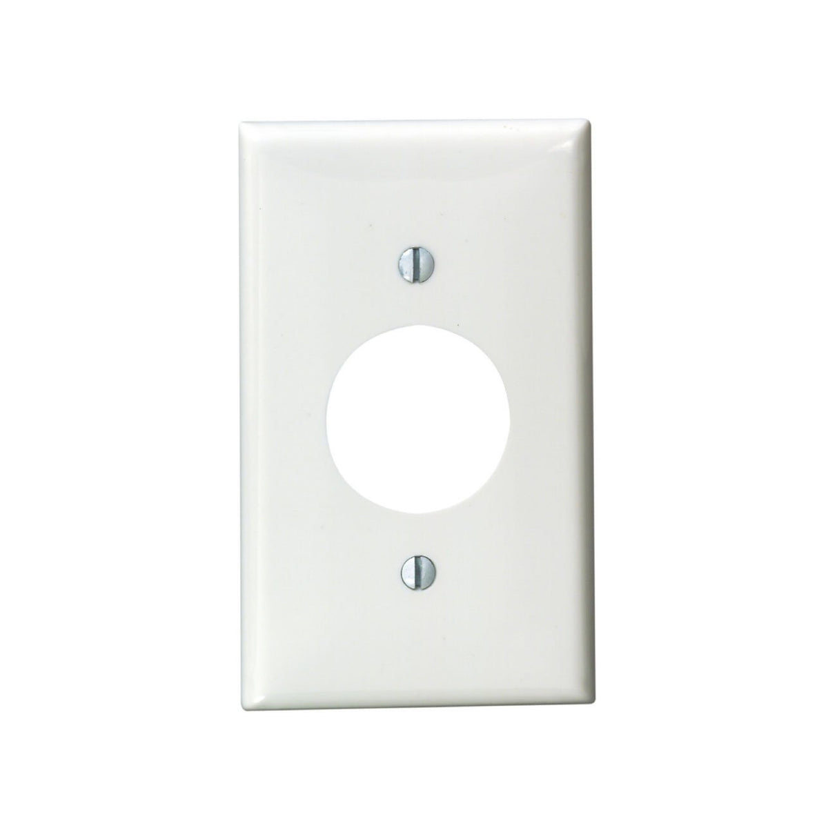 Placa para Contacto Redondo Blanco Leviton