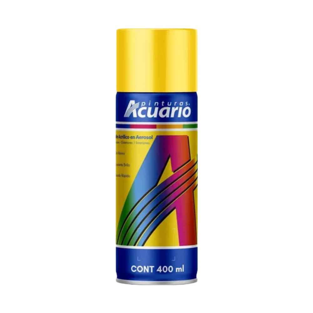 Pintura en Aerosol 400 ml Amarillo Caterpilar Acuario