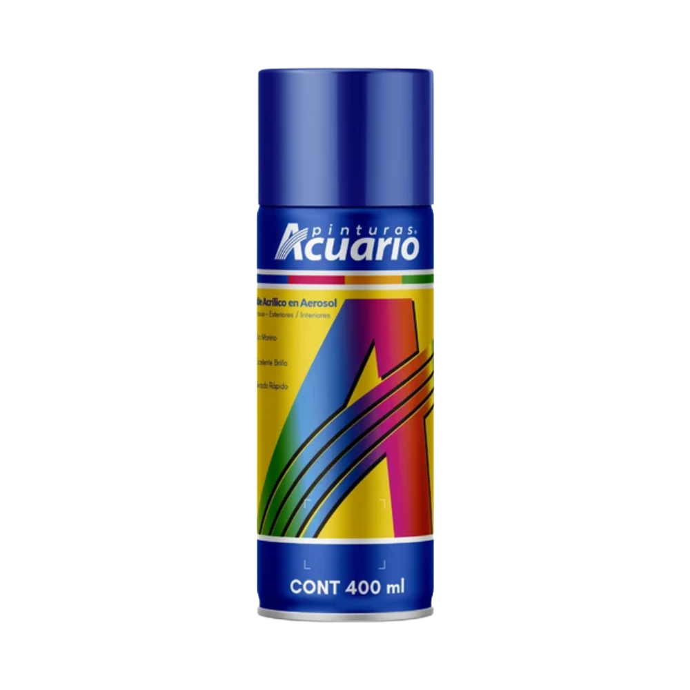 Pintura en Aerosol 400 ml Azul Acuario Acuario