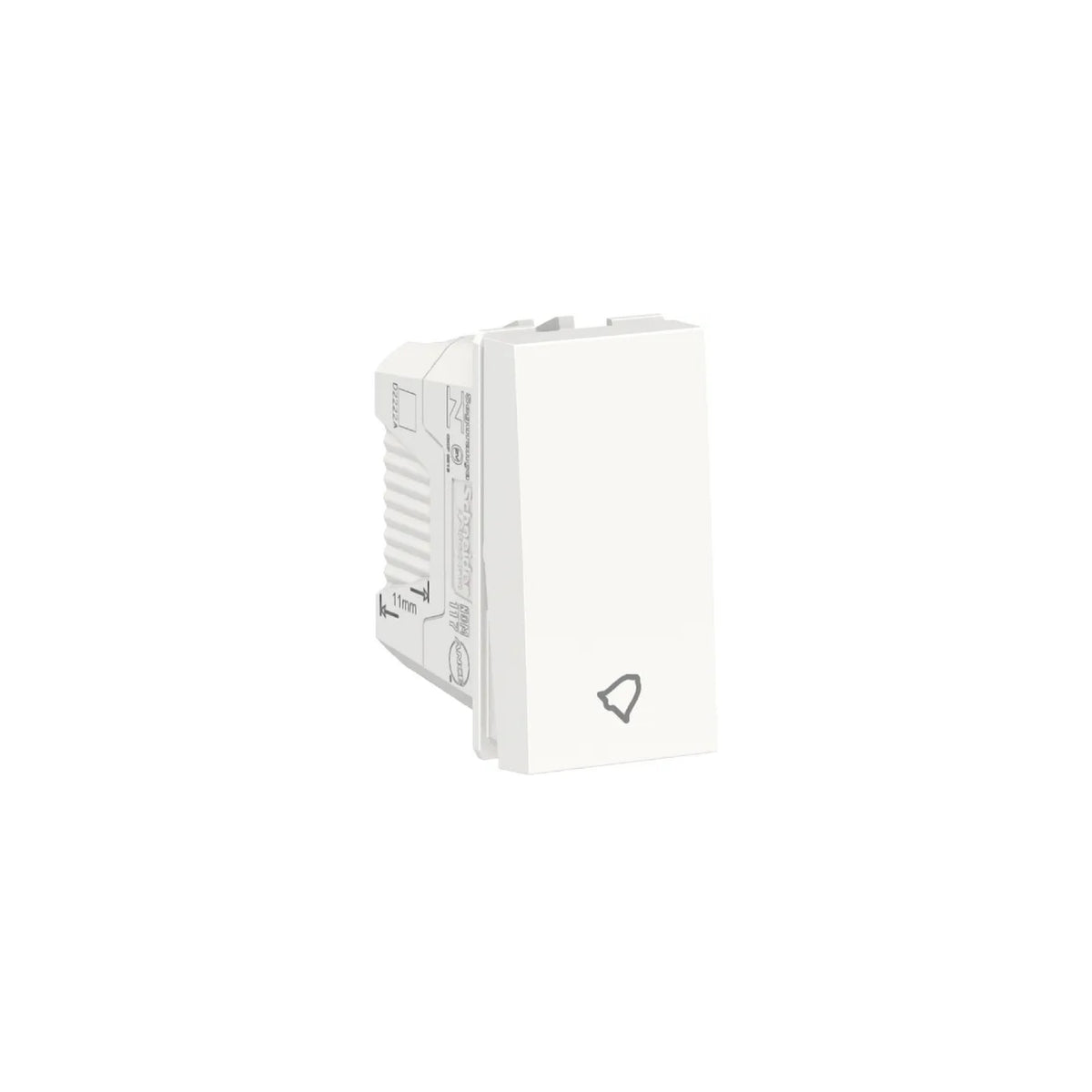 Placa Armada con Pulsador 10A color Blanco Orion Schneider Electric S70112604