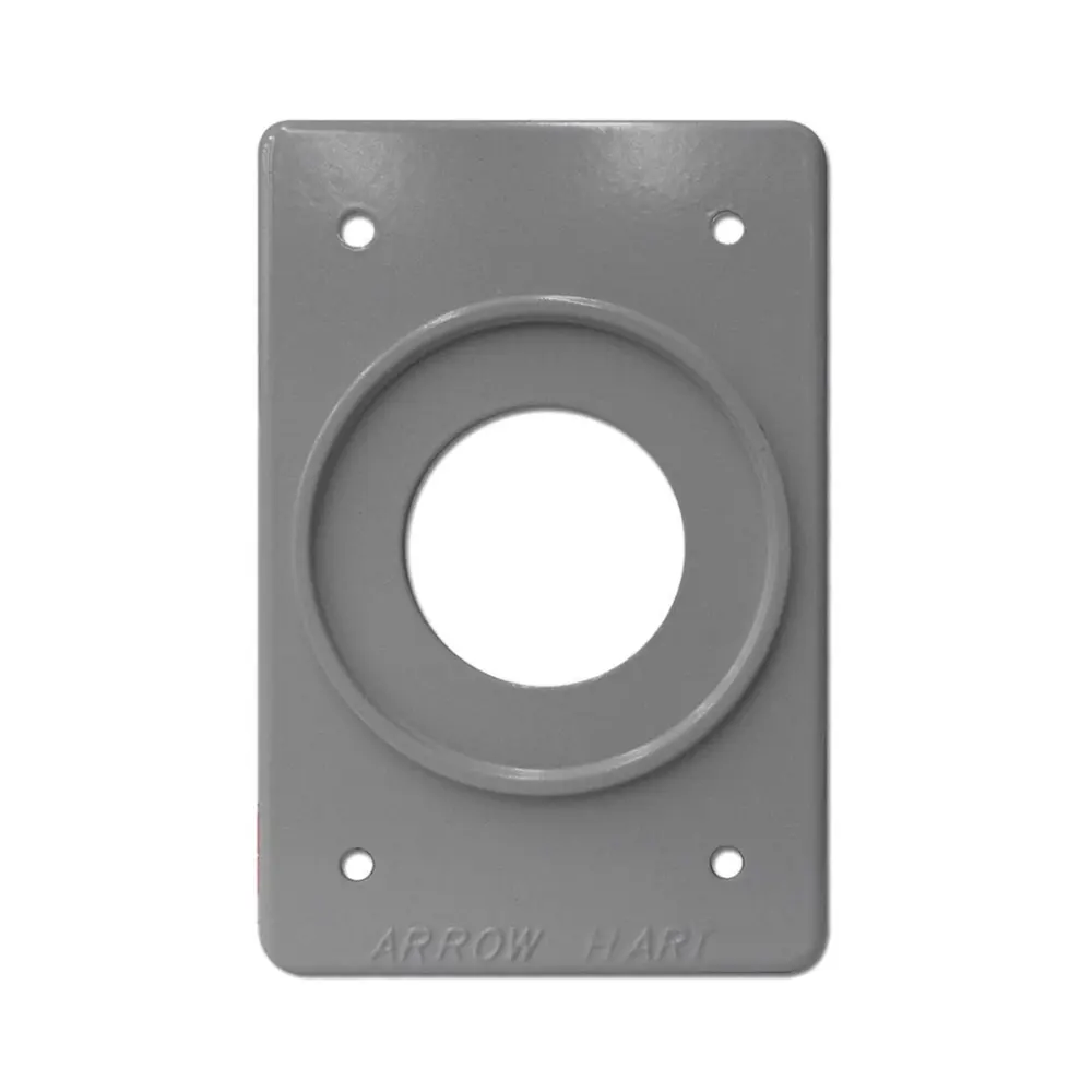 Placa industrial perforada 35mm Gris Arrow Hart Eaton