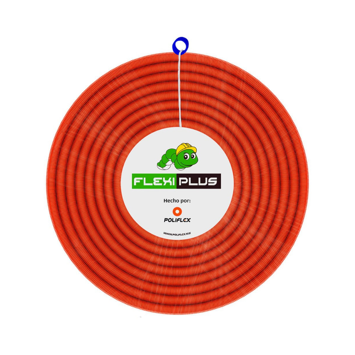 Poliducto Naranja 3/4" 50m sin Guia Poliflex