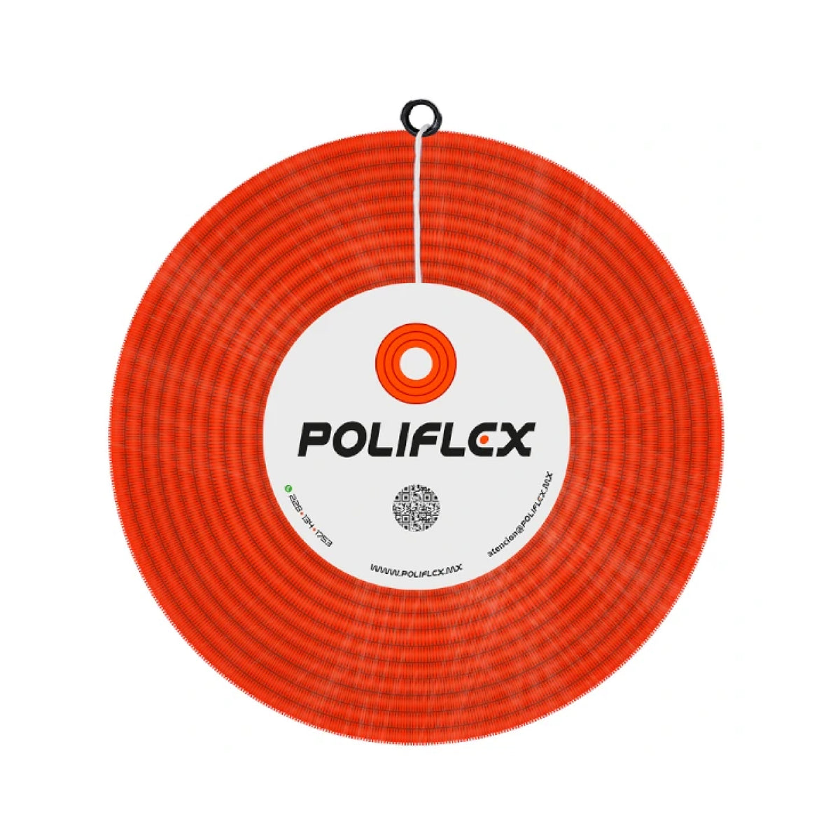 Poliducto Naranja 3/8" 100m sin Guia Poliflex