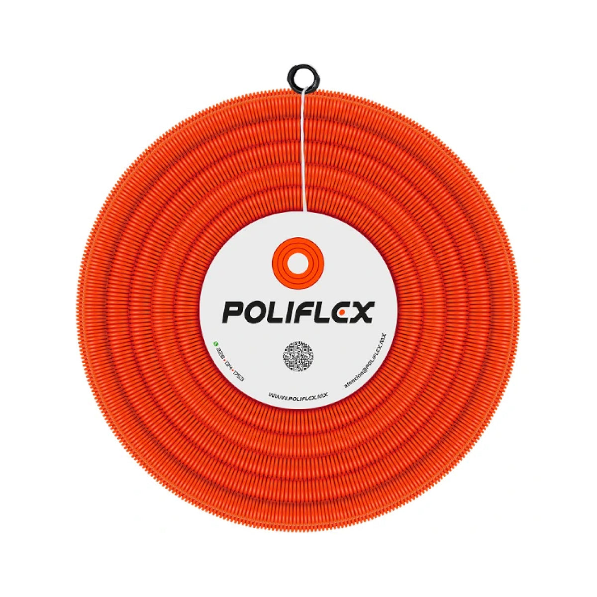 Poliducto Naranja Ligero 3/4" 50m sin Guia Poliflex