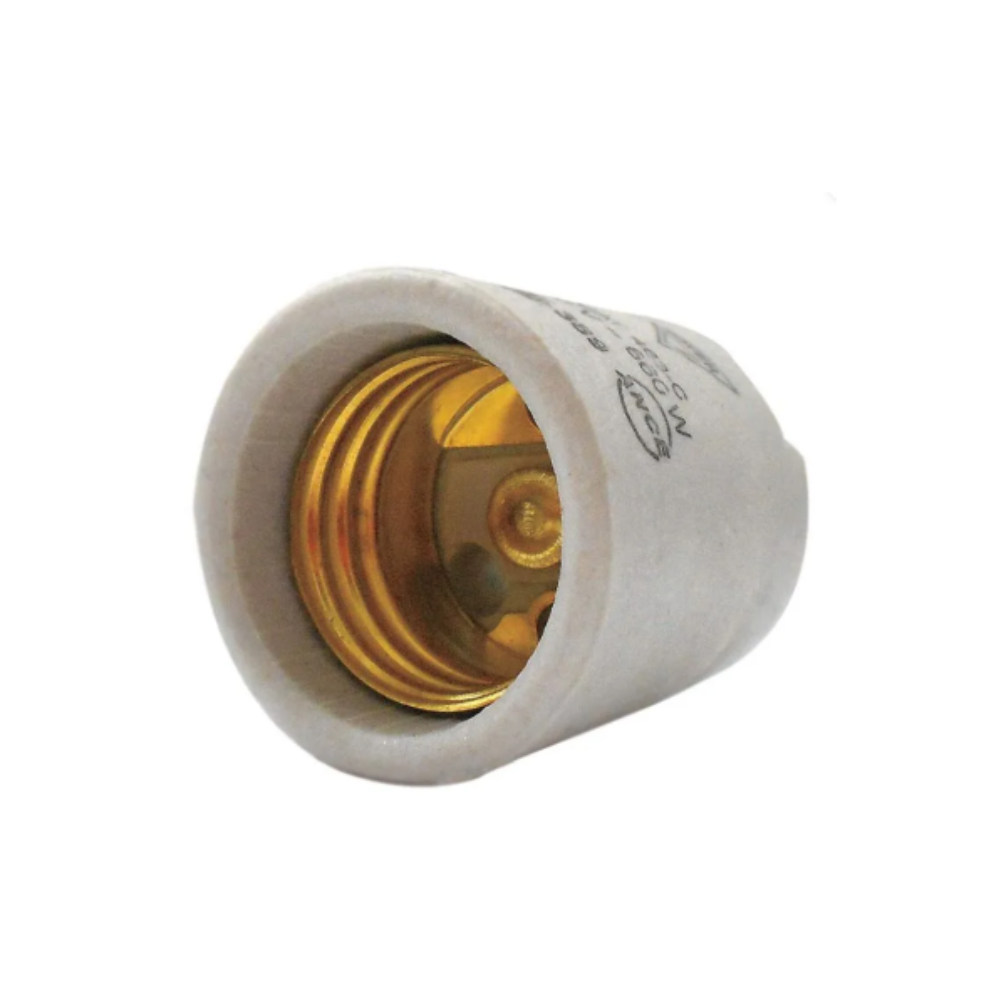 Portalámpara de cerámica color Blanco E26 250VCA 660W Royer