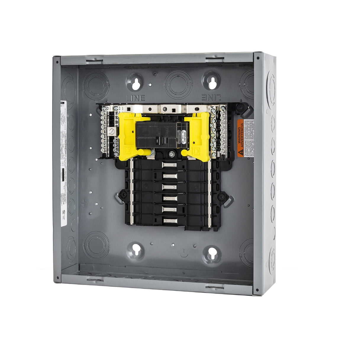 Centro de Carga QO Interruptor Principal 100 A, 1 F, 3H 12 Espacios, NEMA1, Pon Schneider Electric QO112M100P