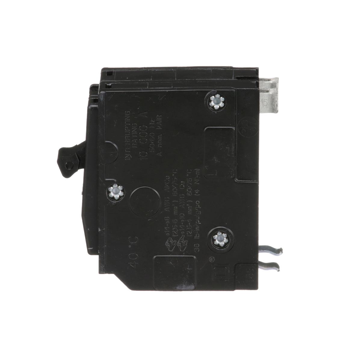 Interruptor Termomagnético 2 Polos 15 A Square D Enchufable Schneider Electric QO215