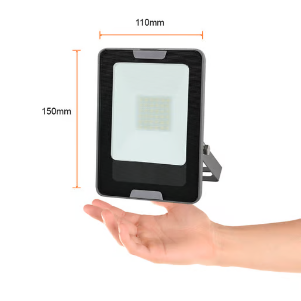 Reflector LED Luz Cálida 30W Negro Zibal III Tecnolite