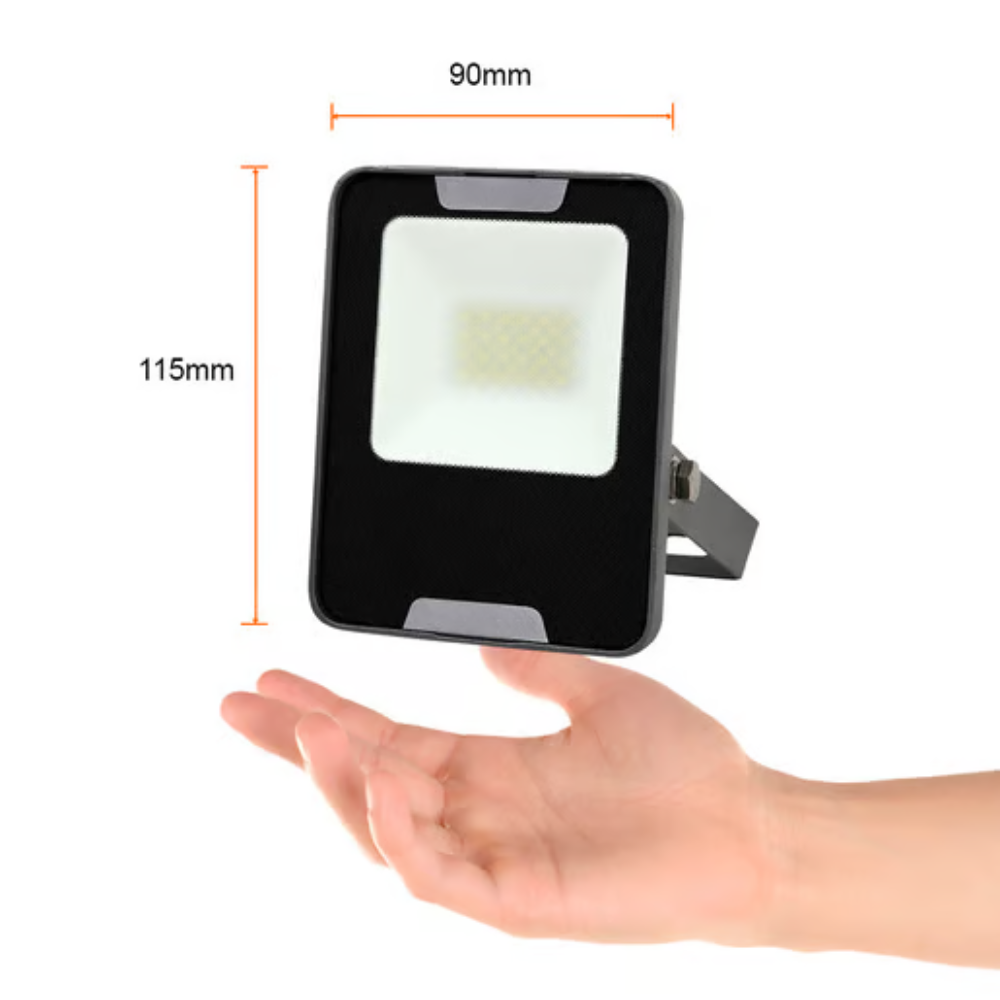 Reflector LED Luz Fría 20W Negro para Exterior Tecnolite