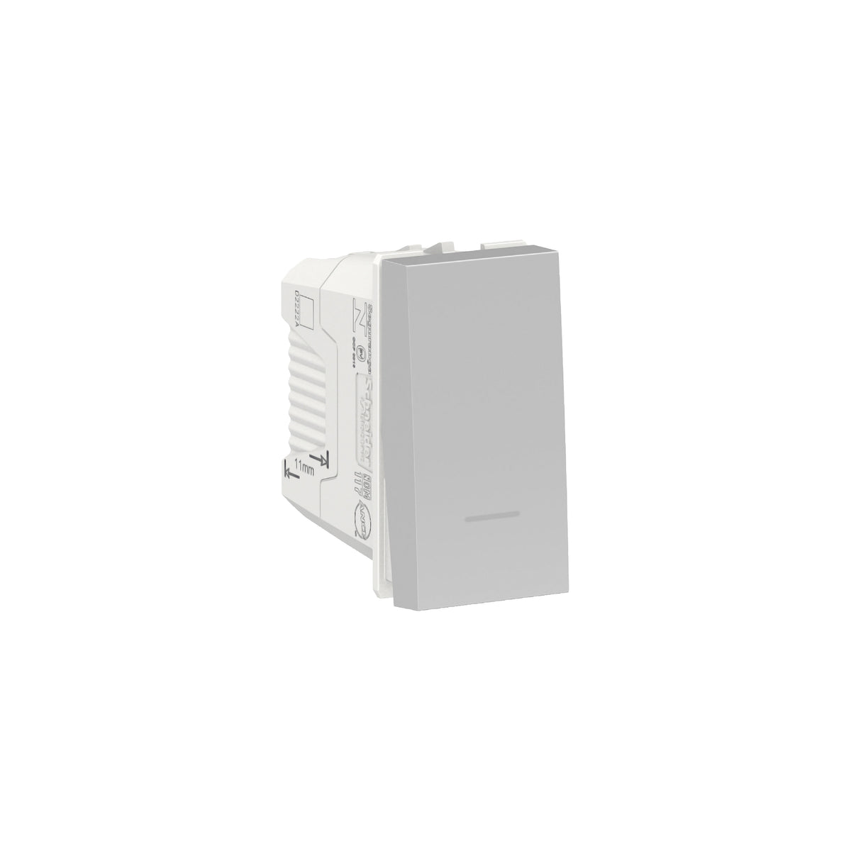Interruptor Escalera Orion de 16A, 127/250 VCA, 3 Vías, Color Plata Schneider Electric S70118374