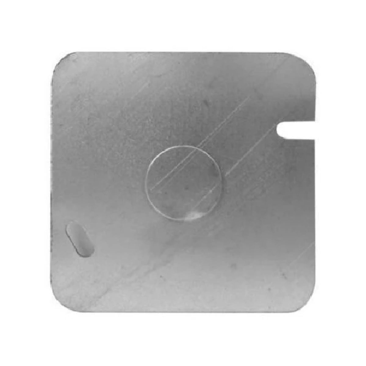 Tapa cuadrada galvanizada de 1" (25mm)