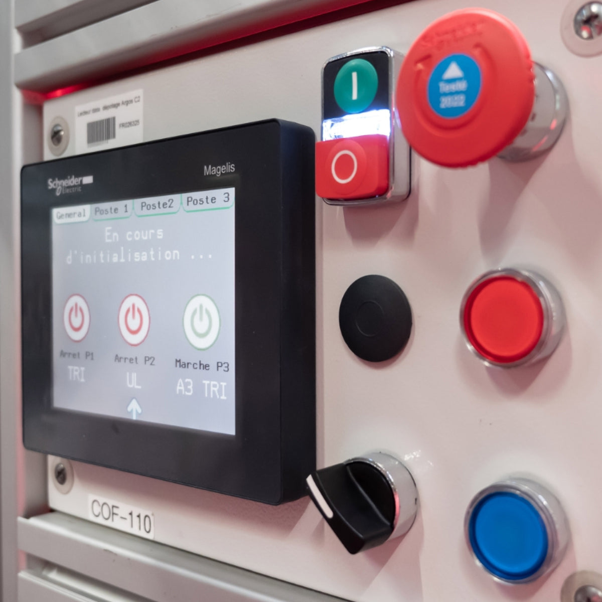 Conmutador Selector Negro Ø 22 Cierre de 2 Posiciones-1 Na Schneider Electric XB4BG41