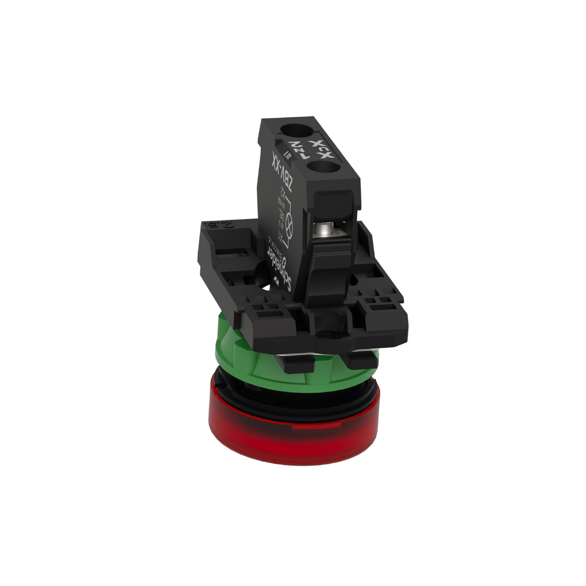 Piloto Luminoso Redondo Ø 22- IP65-Rojo-LED Integral-240 V-Terminales Schneider Electric XB5AVM4