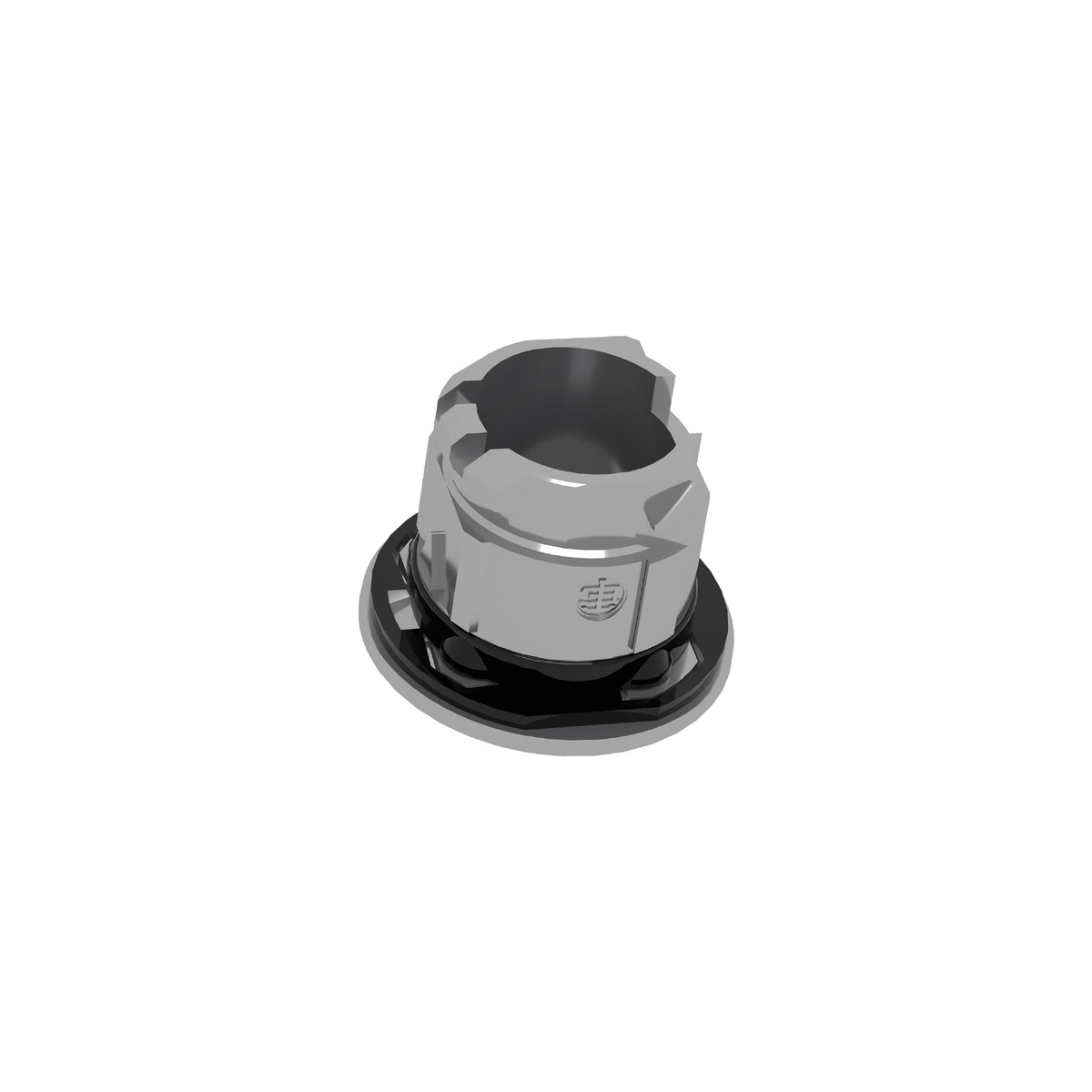 Enchufe Obtur Redondo para Unidades Ø 22 MM-con Láminade Cromo-Juego de 10 Schneider Electric ZB4SZ3