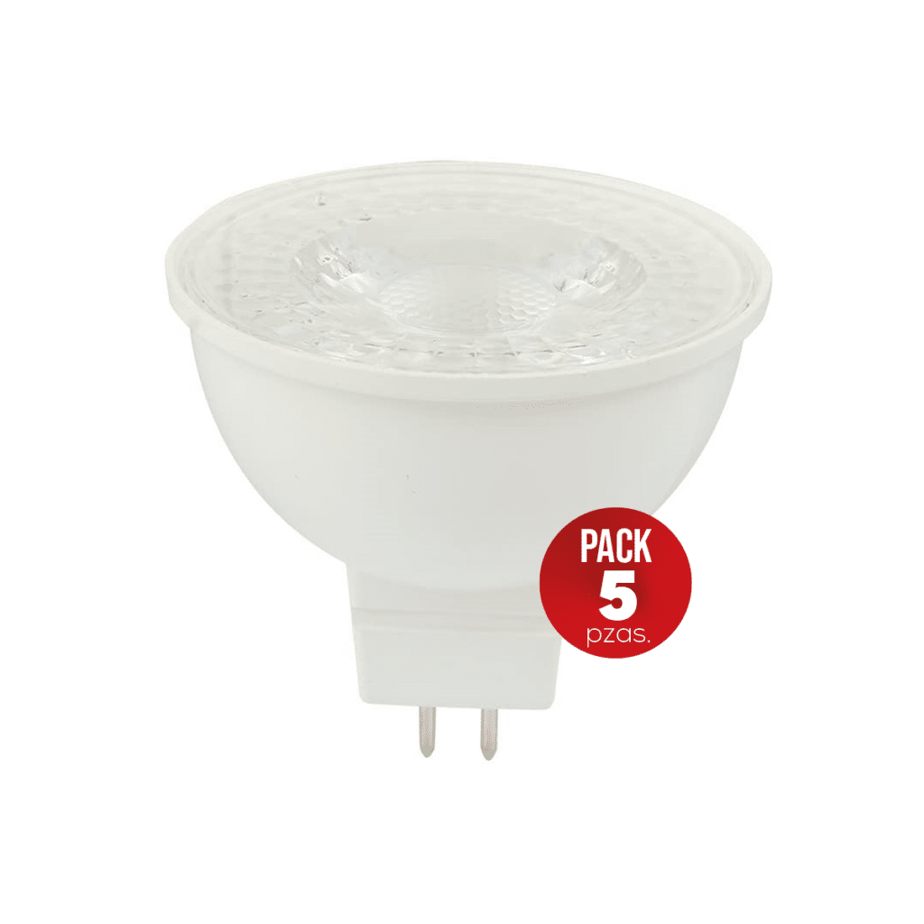 Foco ahorrador LED A19 E27 Luz cálida 8 5W Tecnolite