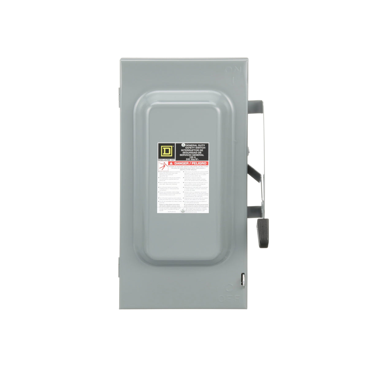 Interruptor de Seguridad Sin Porta Fusibles 3P 3H Schneider Electric DU323