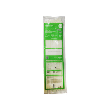 Cinchos Dexson de 55 cm x 4.8 mm color Blanco (100 pzs.) Dexson Schneider Electric DXN3021B