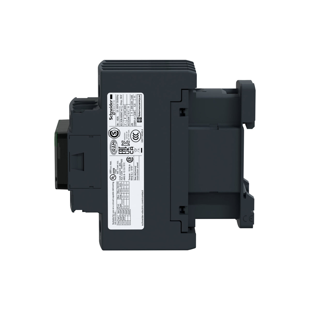 Contactor 4P 40 A Schneider Electric LC1D258F7