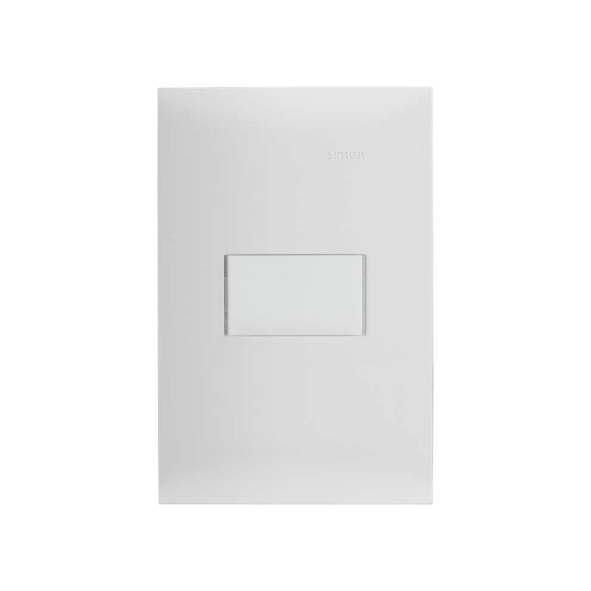 Placa con 1 Apagador Sencillo Blanco Simon 25