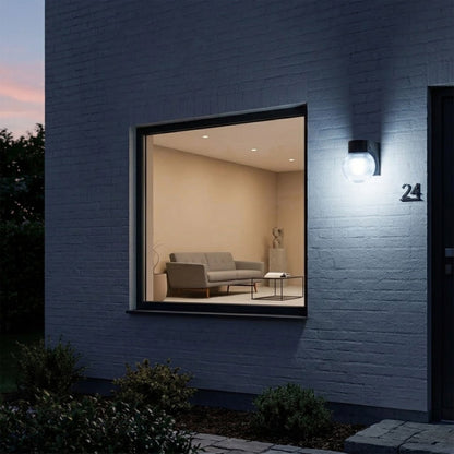 Lámpara de exterior LED E27 Luz Fría 14W Café Tecnolite