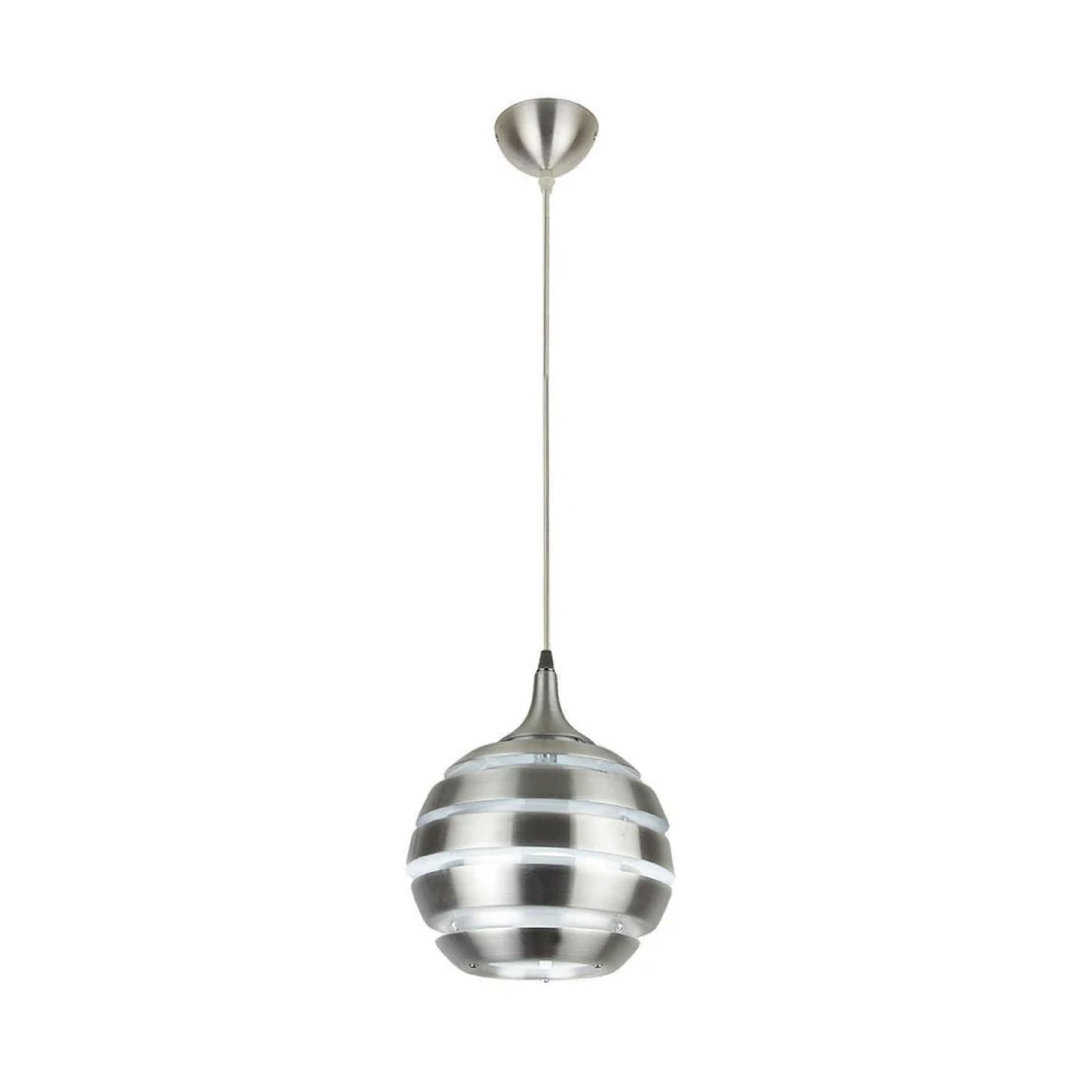Lámpara colgante E27 26W Aluminio Tecnolite