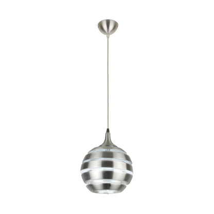 Lámpara colgante E27 26W Aluminio Tecnolite