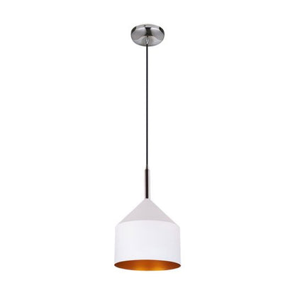 Lámpara colgante E27 8.5W Blanco Tecnolite