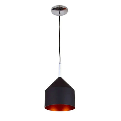 Lámpara colgante E27 8.5W Negro Auva Tecnolite