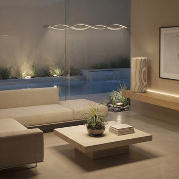 Lámpara colgante LED 22W Aluminio Luz cálida Tecnolite