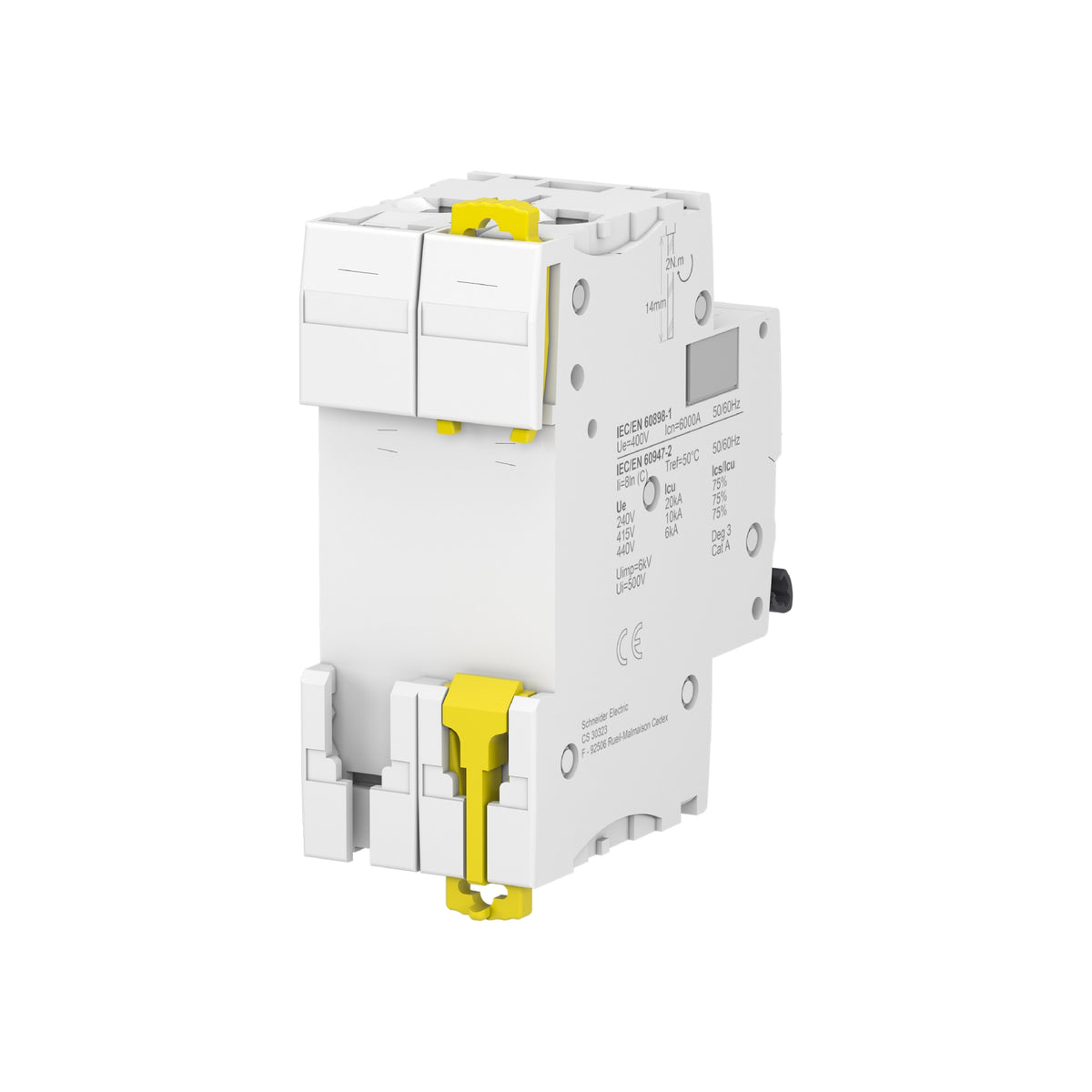 ACTI9 Interruptor Termomagnetico IC60N 2x16 A Curva C Schneider Electric A9F74216